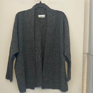Bryn Walker cashmere +wool blend open cardigan sweater women’s small